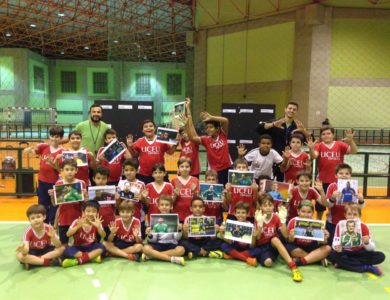 Alunos do Futsal comemoram o Dia do Goleiro