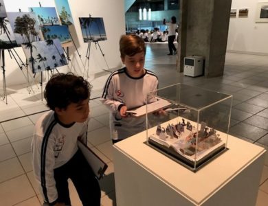Os alunos dos 5ºs anos visitam a exposição “Paisagens na coleção” do MAM – Museu de Arte Moderna de São Paulo