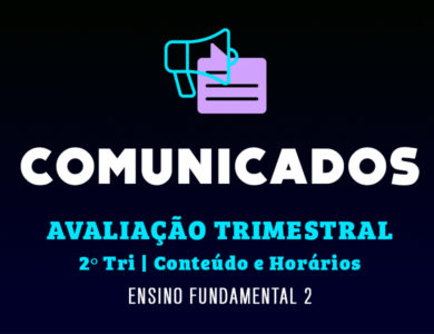 AVALIAÇÃO TRIMESTRAL | ENSINO FUNDAMENTAL 2