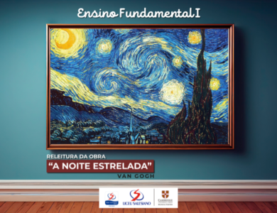 Releitura da obra “A noite estrelada”, de Van Gogh