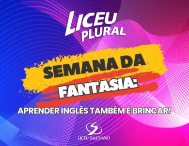 Semana da Fantasia: Aprender Inglês Também É brincar!