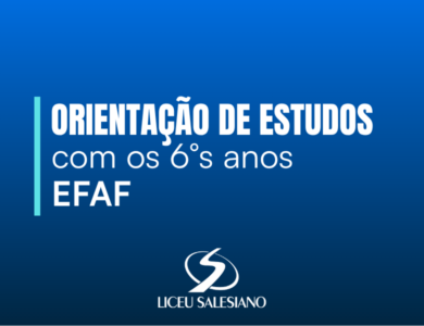 Orientação de Estudos – EFAF